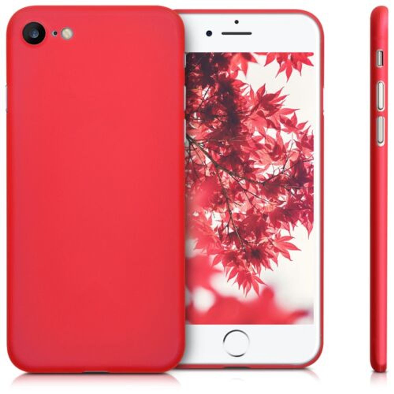 Husa pentru Apple iPhone 8/iPhone 7/iPhone SE 2, Policarbonat, Rosu, 40839.20 fotografia produsului View 2 L
