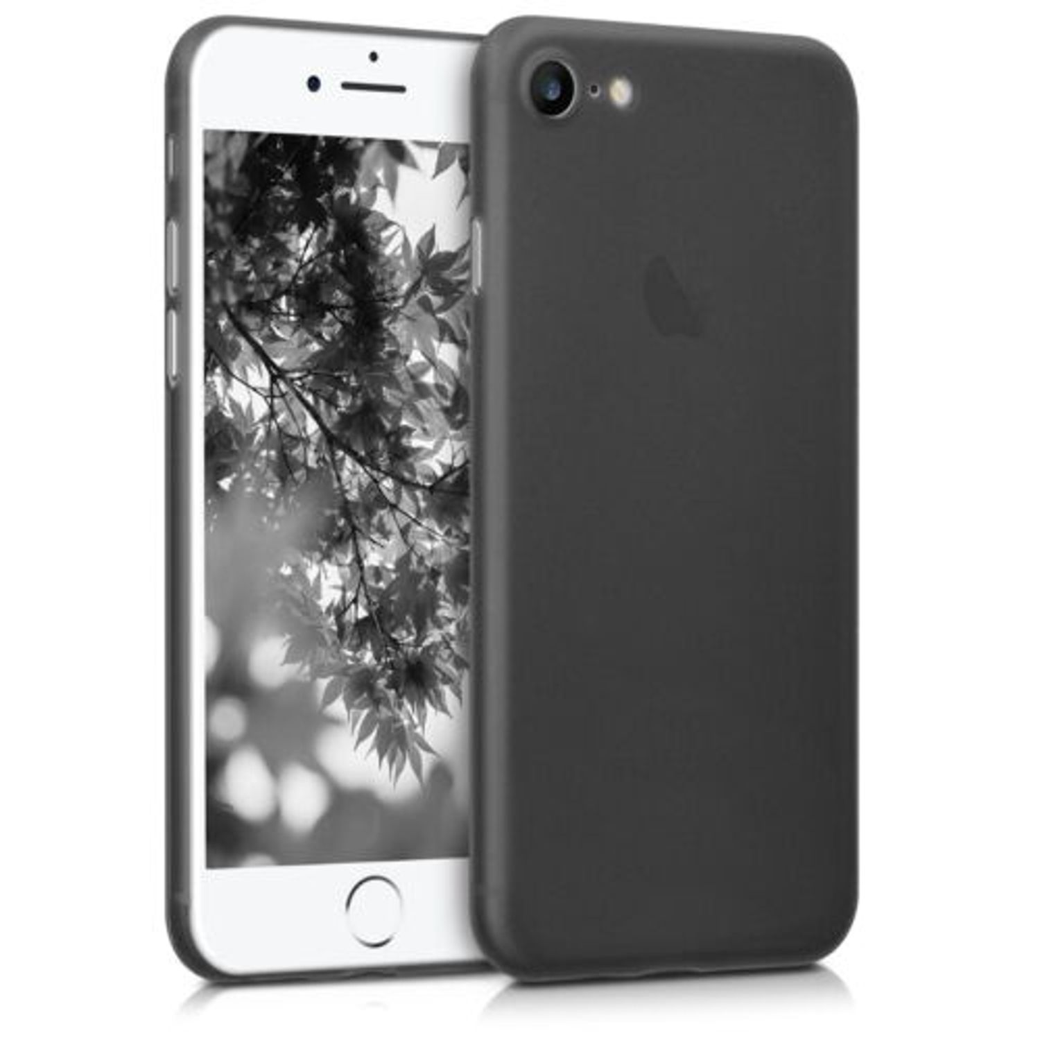 Husa pentru Apple iPhone 8/iPhone 7/iPhone SE 2, Policarbonat, Negru, 40839.01 fotografia produsului