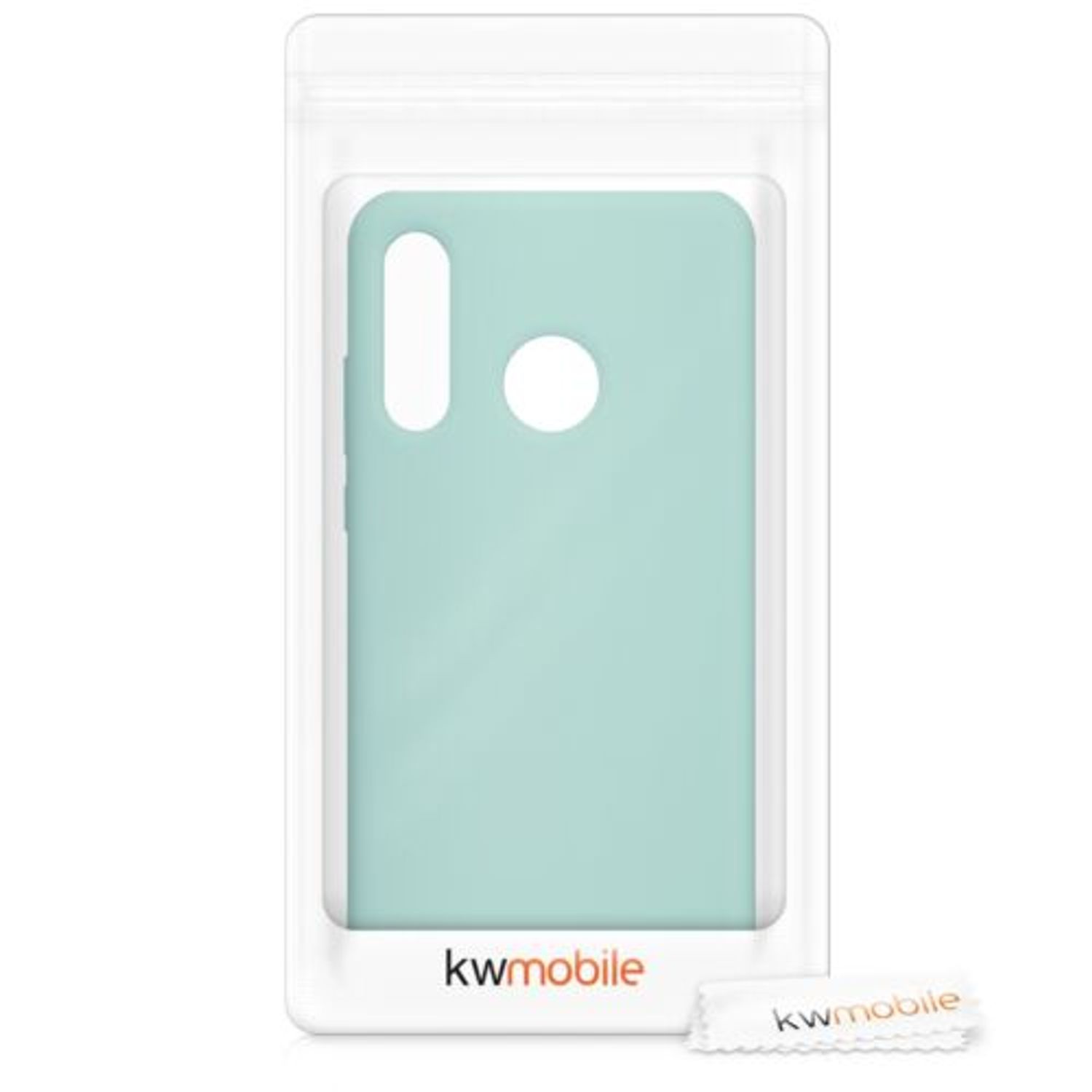 Husa pentru Huawei P30 Lite, Silicon, Verde, 47510.50 fotografia produsului View 7 L
