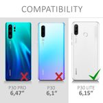 Husa pentru Huawei P30 Lite, Silicon, Rose Gold, 47499.31 fotografia produsului View 6 S