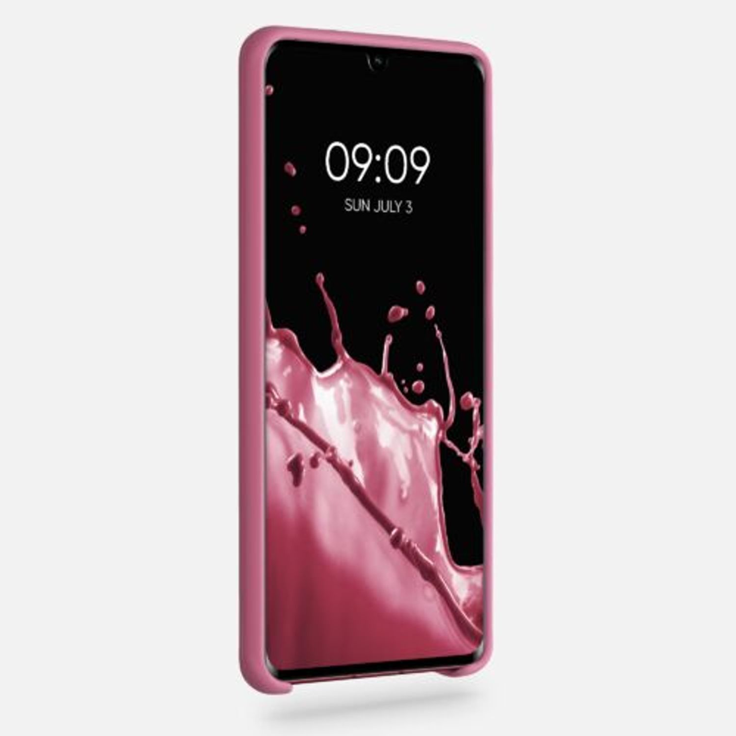 Husa pentru Huawei P30 Pro, Silicon, Roz, 47423.212 fotografia produsului View 3 L