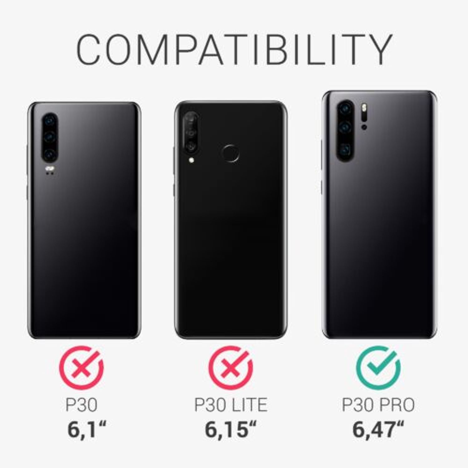 Husa pentru Huawei P30 Pro, Silicon, Verde, 47423.166 fotografia produsului View 4 L