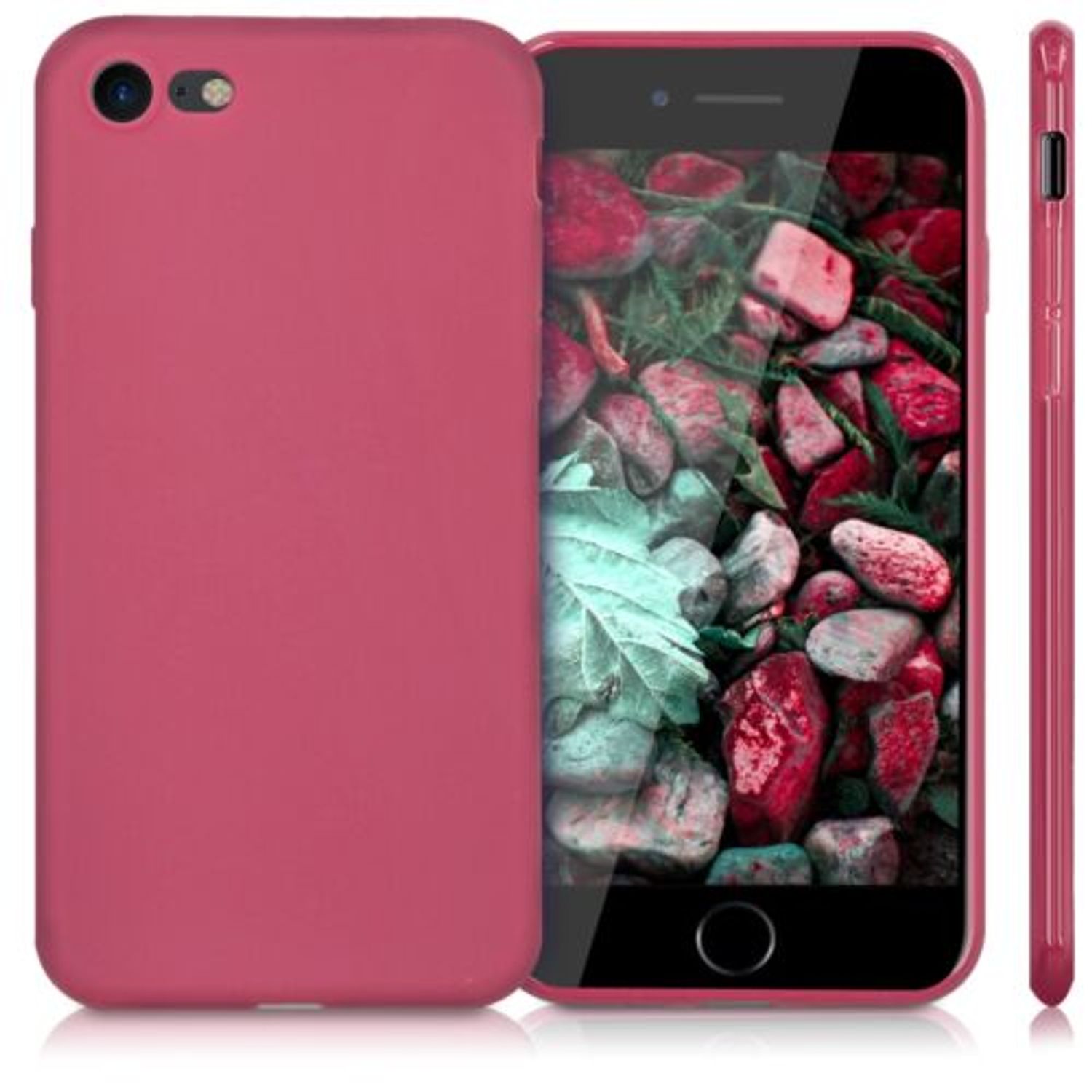 Husa pentru Apple iPhone 8/iPhone 7/iPhone SE 2, Silicon, Roz, 39458.100 fotografia produsului View 2 L