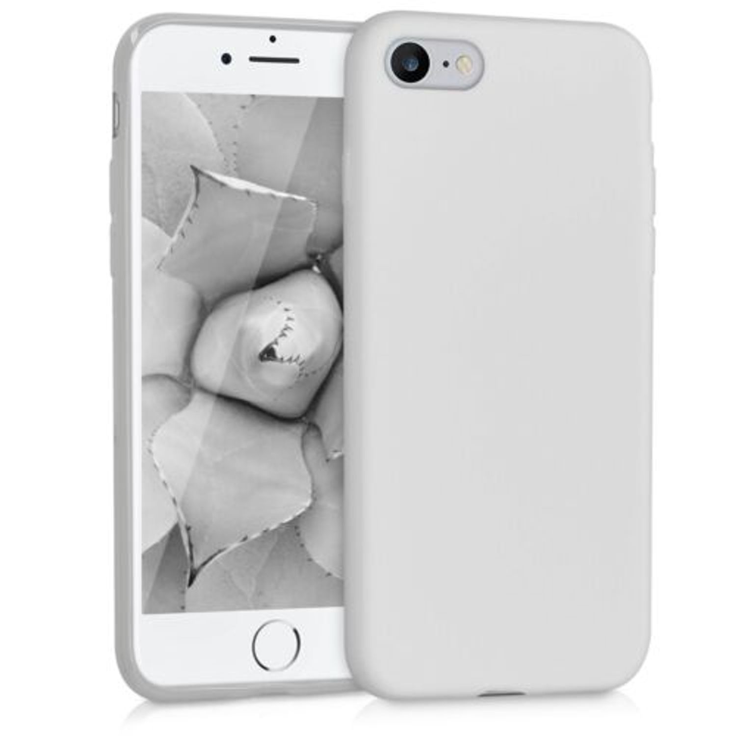 Husa pentru Apple iPhone 8/iPhone 7/iPhone SE 2, Silicon, Gri, 39458.70 fotografia produsului