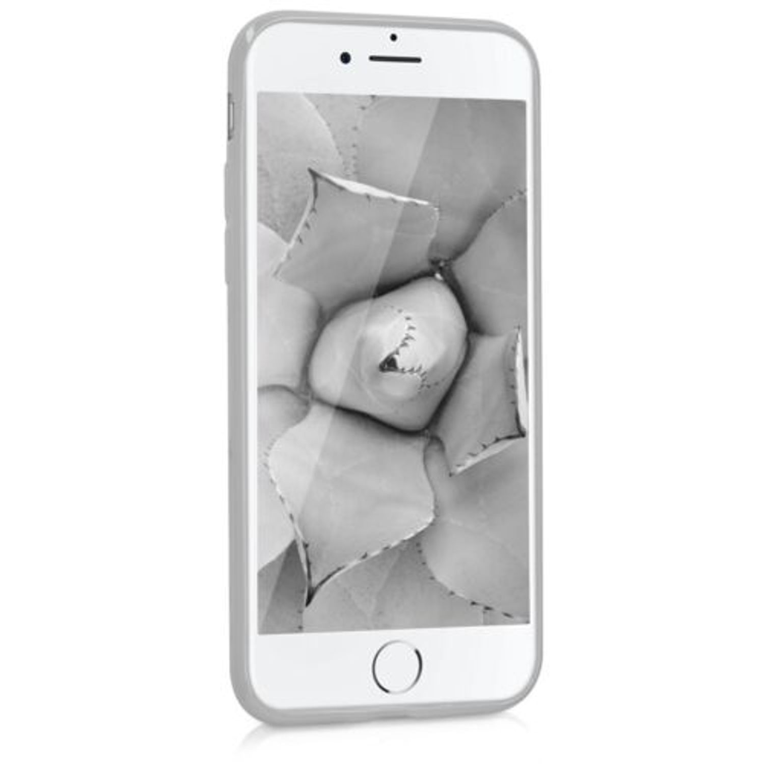 Husa pentru Apple iPhone 8/iPhone 7/iPhone SE 2, Silicon, Gri, 39458.70 fotografia produsului View 3 L