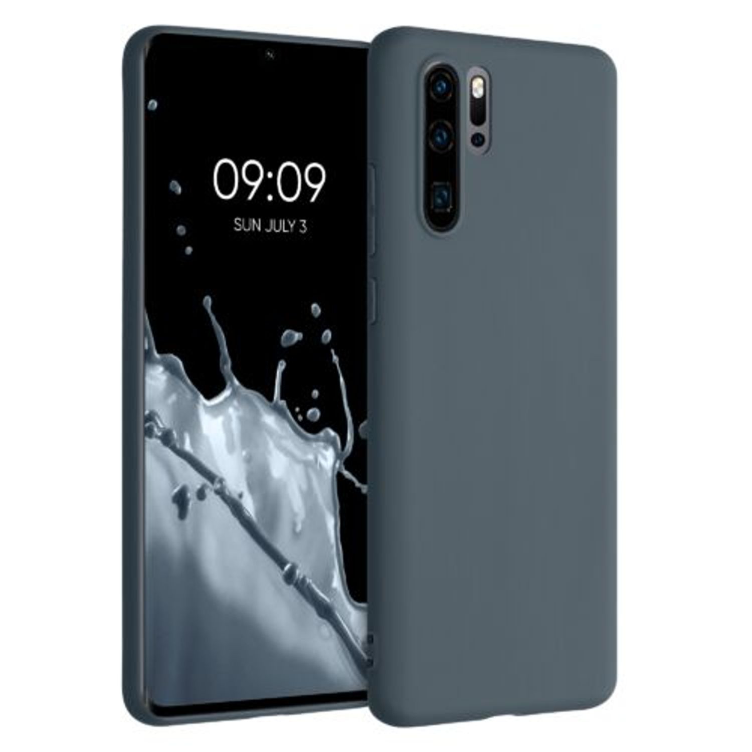 Husa pentru Huawei P30 Pro, Silicon, Albastru, 47419.202 fotografia produsului