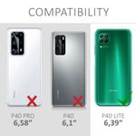 Husa pentru Huawei P40 Lite, Silicon, Negru, 51519.01 fotografia produsului View 6 S