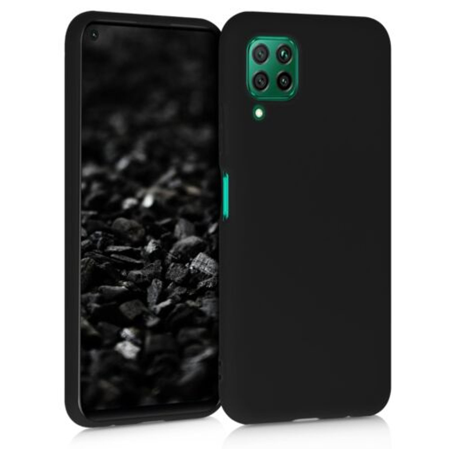 Husa pentru Huawei P40 Lite, Silicon, Negru, 51519.01 fotografia produsului