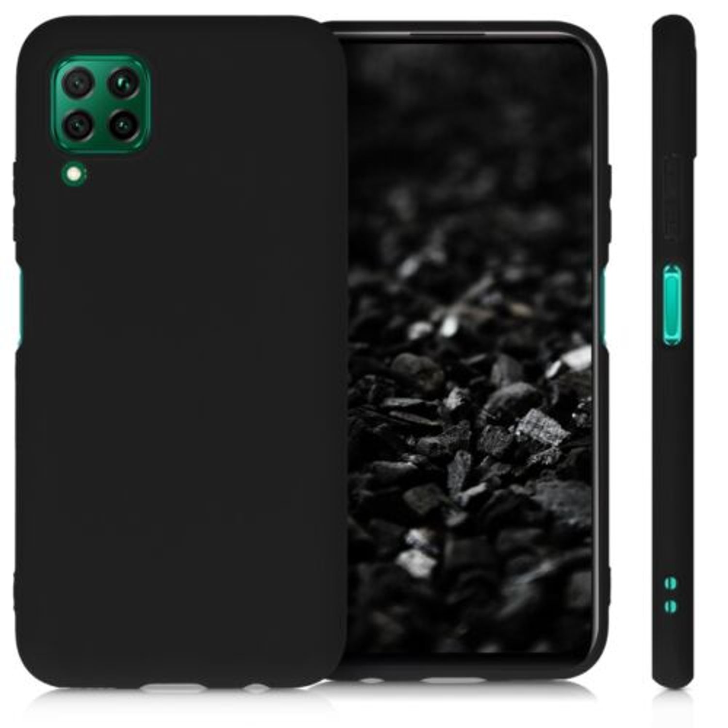 Husa pentru Huawei P40 Lite, Silicon, Negru, 51519.01 fotografia produsului View 2 L