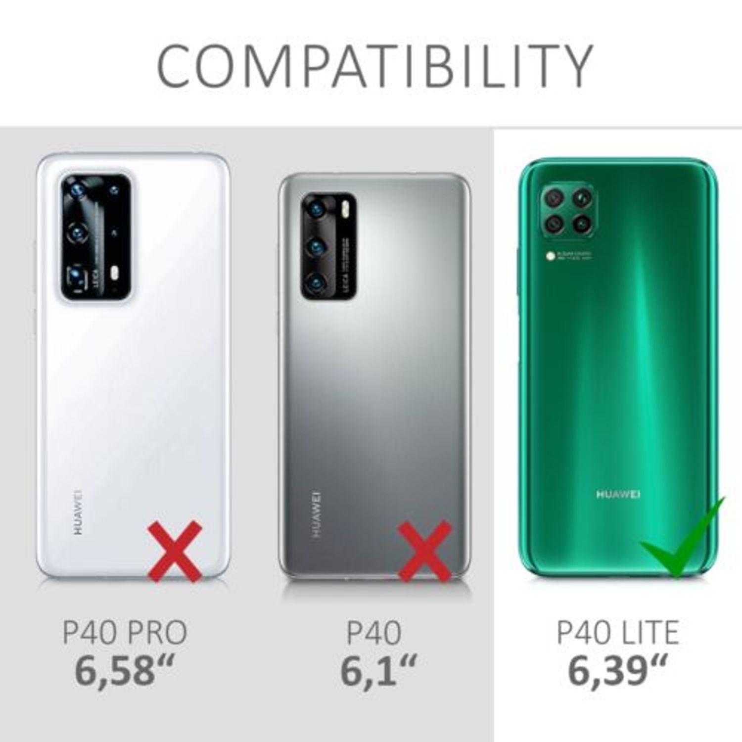 Husa pentru Huawei P40 Lite, Silicon, Verde, 51519.57 fotografia produsului View 6 L