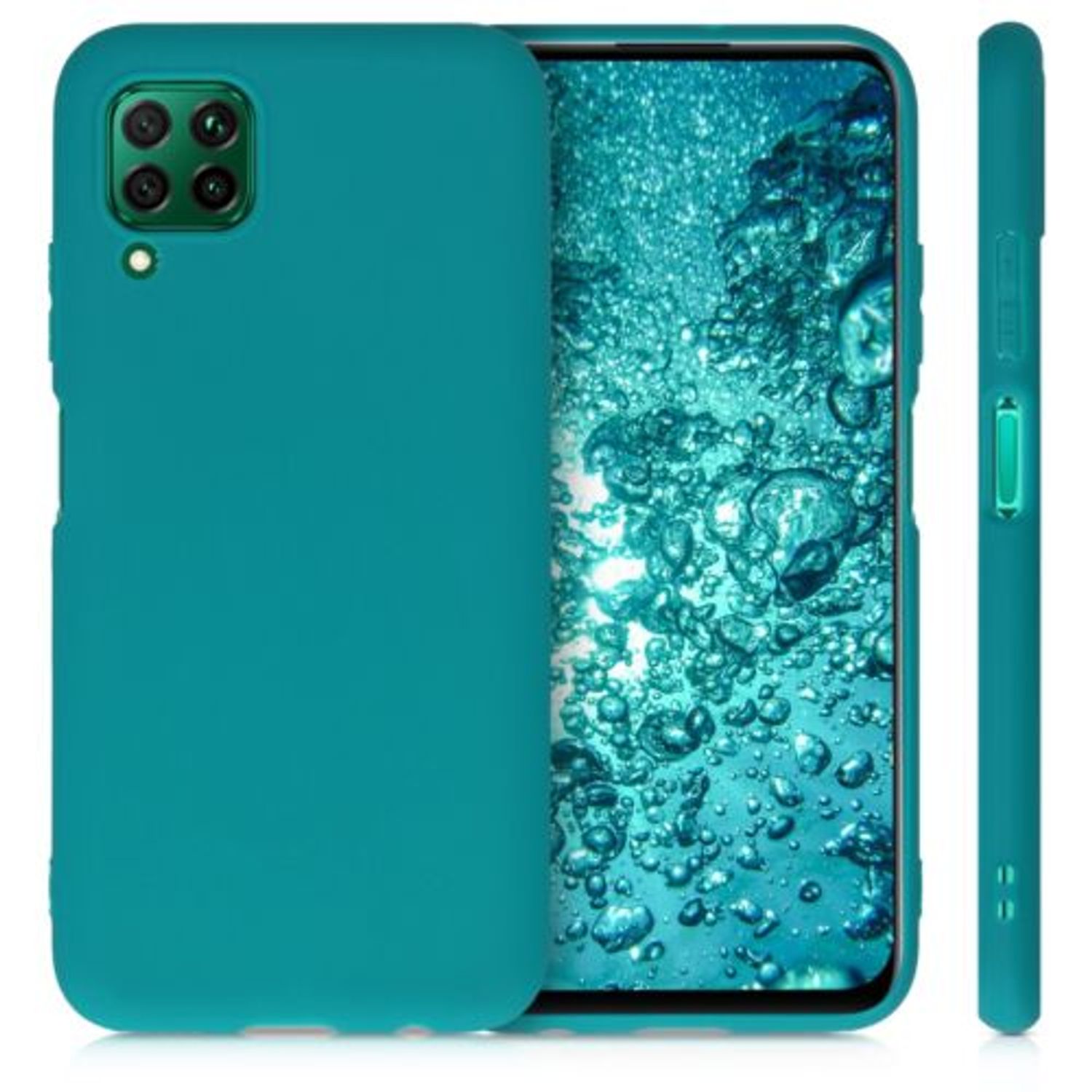 Husa pentru Huawei P40 Lite, Silicon, Verde, 51519.57 fotografia produsului View 2 L