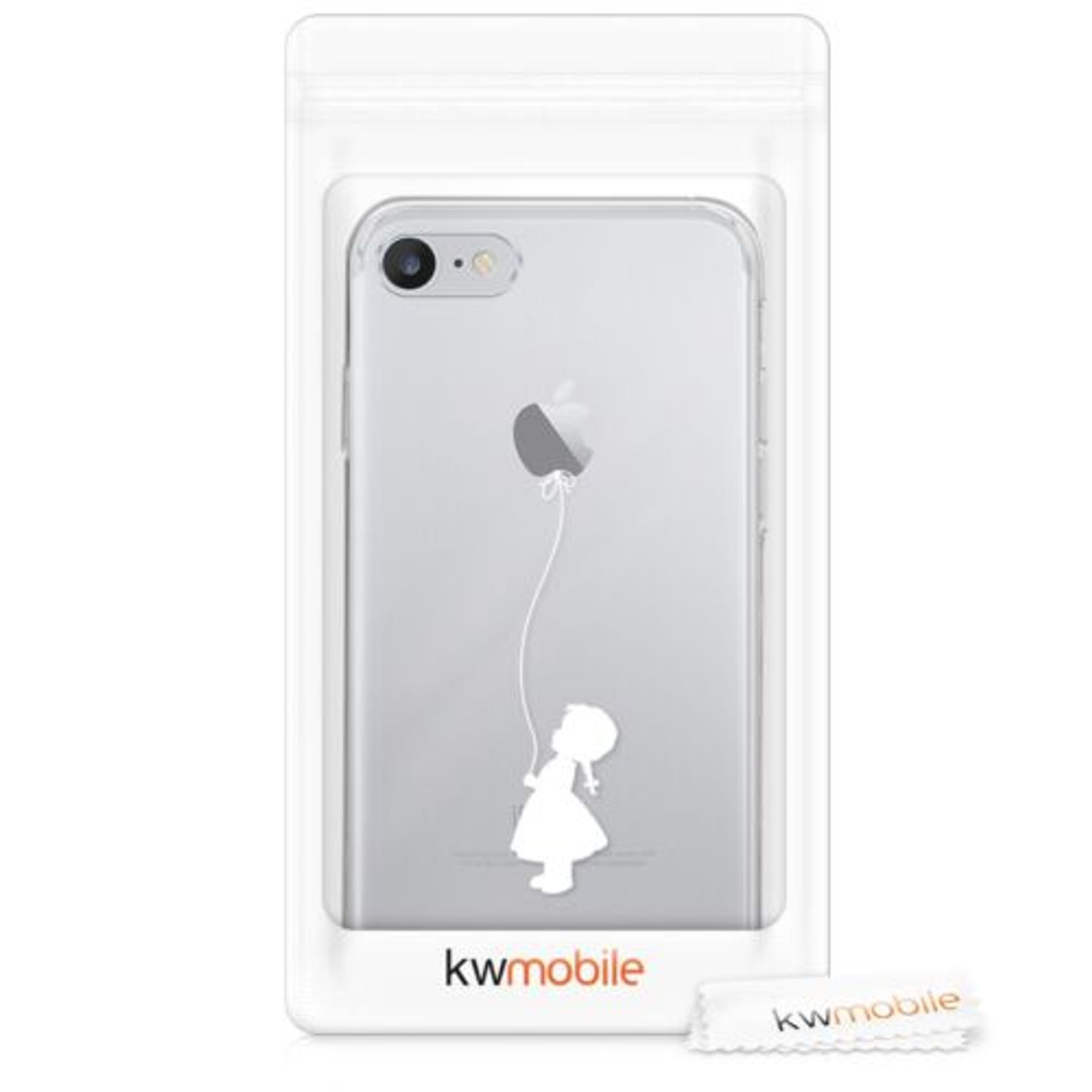 Husa pentru Apple iPhone 8/iPhone 7/iPhone SE 2, Silicon, Alb, 41448.10 fotografia produsului View 7 L