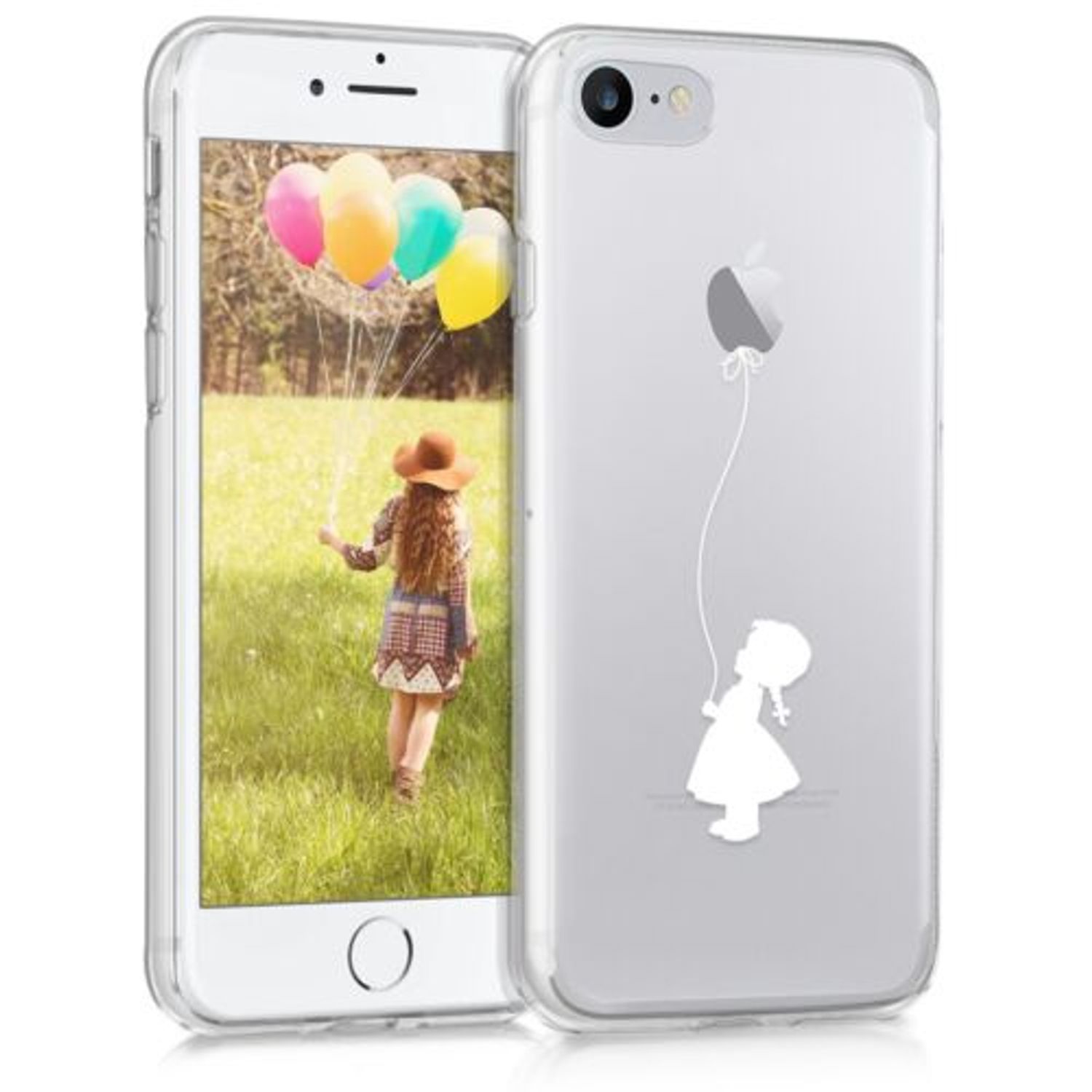 Husa pentru Apple iPhone 8/iPhone 7/iPhone SE 2, Silicon, Alb, 41448.10 fotografia produsului
