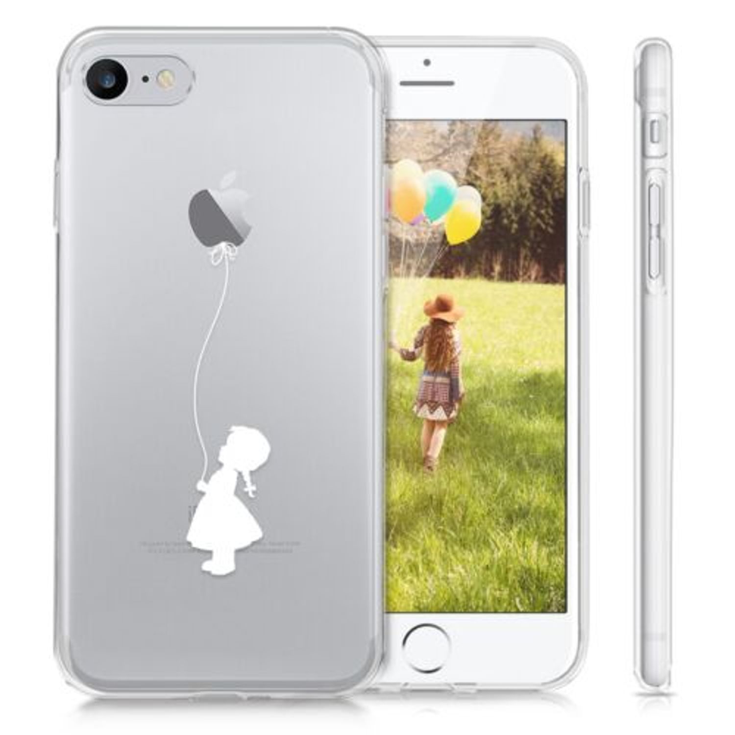 Husa pentru Apple iPhone 8/iPhone 7/iPhone SE 2, Silicon, Alb, 41448.10 fotografia produsului View 2 L