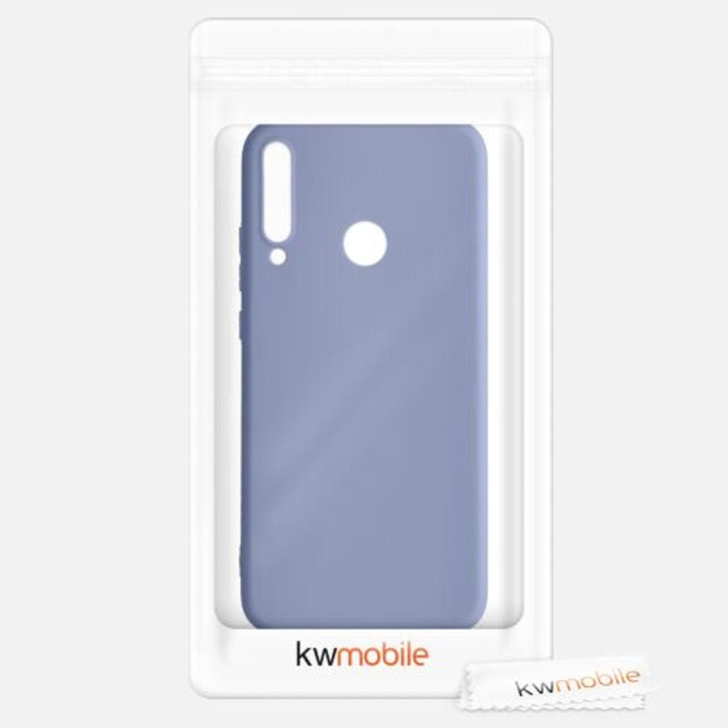 Husa pentru Huawei P40 Lite E, Silicon, Albastru, 52534.136 fotografia produsului View 7 L