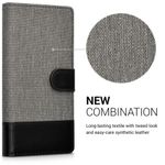 Husa pentru Huawei P8 Lite, Textil, Gri, 35223.22 fotografia produsului View 3 S