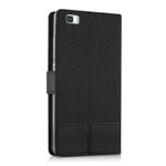 Husa pentru Huawei P8 Lite, Textil, Negru, 35223.73 fotografia produsului View 4 S