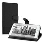 Husa pentru Huawei P8 Lite, Textil, Negru, 35223.73 fotografia produsului View 2 S