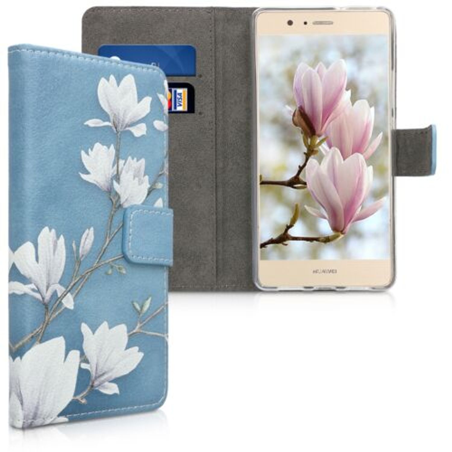 Husa pentru Huawei P9 Lite, Piele ecologica, Multicolor, 38038.14 fotografia produsului