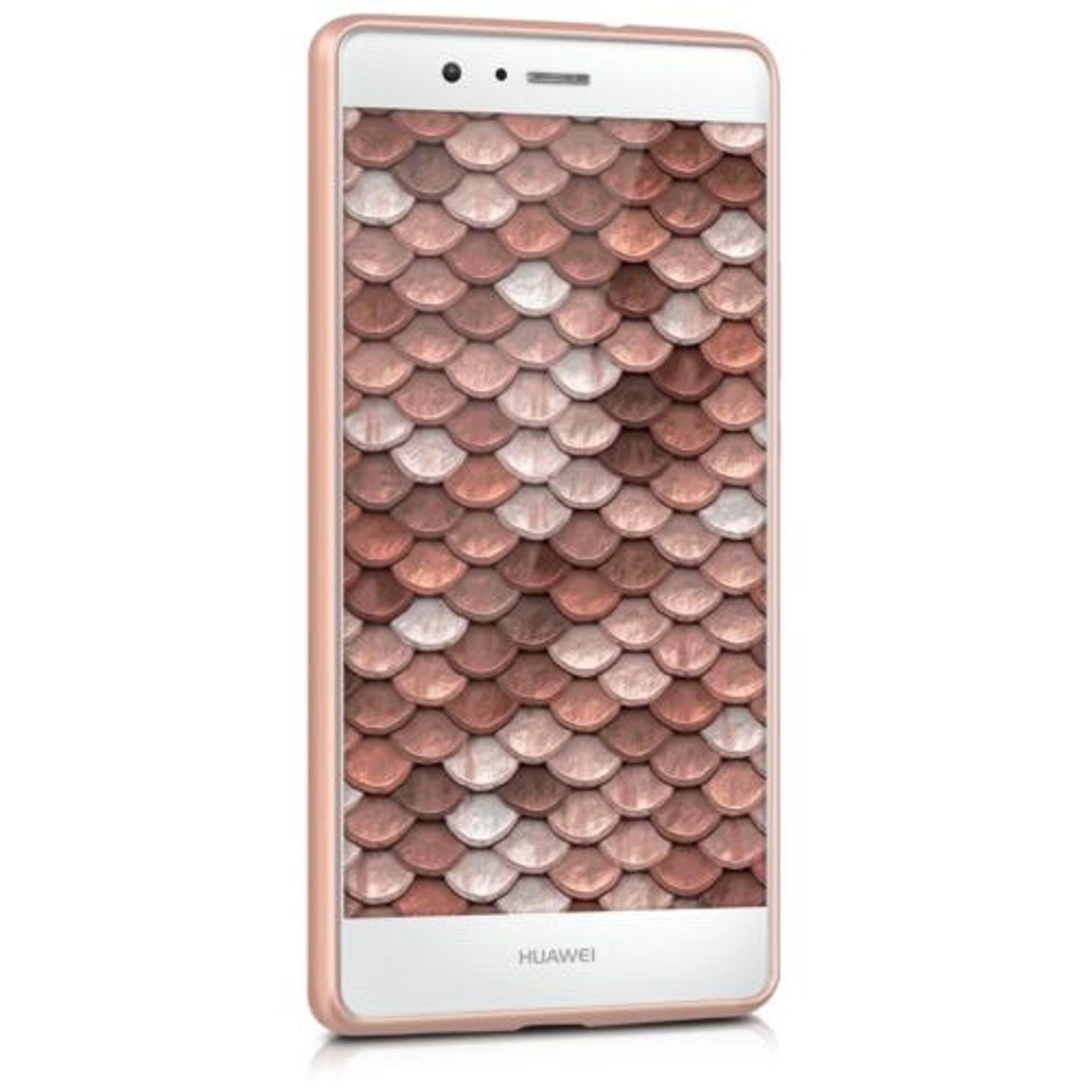 Husa pentru Huawei P9 Lite, Silicon, Rose Gold, 40474.81 fotografia produsului View 15 L