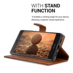 Husa pentru Huawei P9 Lite, Textil, Gri, 38037.25 fotografia produsului View 4 S