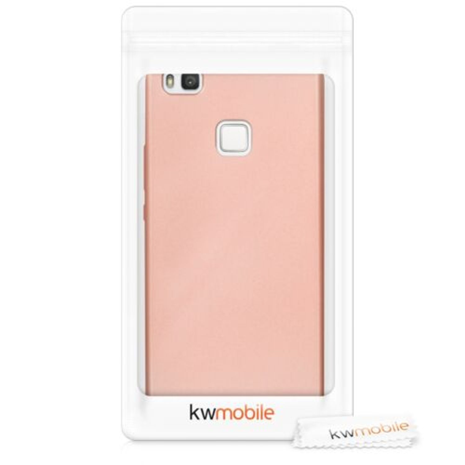 Husa pentru Huawei P9 Lite, Silicon, Rose Gold, 40474.81 fotografia produsului View 7 L