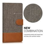 Husa pentru Huawei P9 Lite, Textil, Gri, 38037.25 fotografia produsului View 9 S