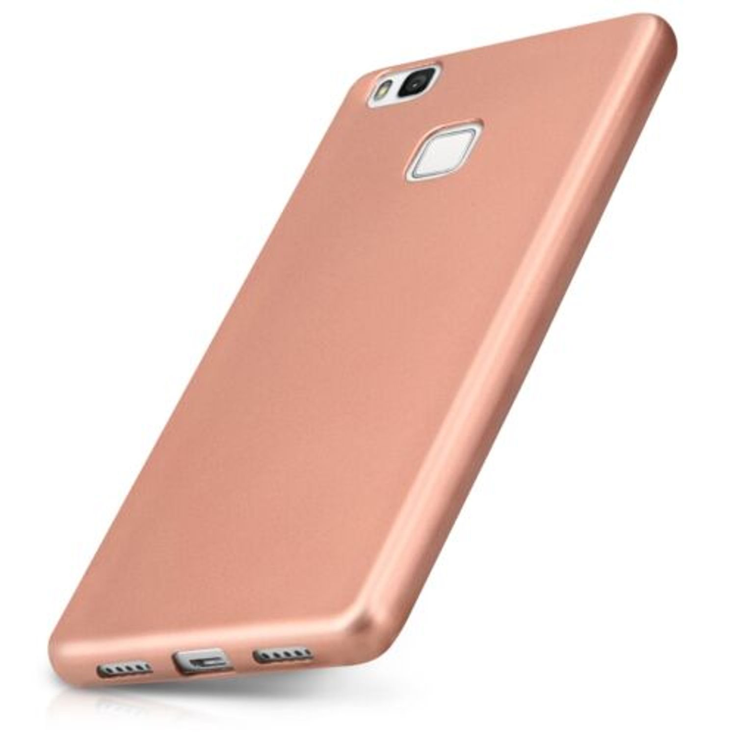 Husa pentru Huawei P9 Lite, Silicon, Rose Gold, 40474.81 fotografia produsului