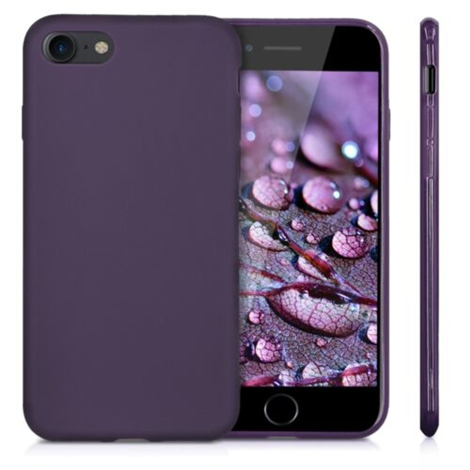 Husa pentru Apple iPhone 8/iPhone 7/iPhone SE 2, Silicon, Mov, 39458.121 fotografia produsului View 2 L