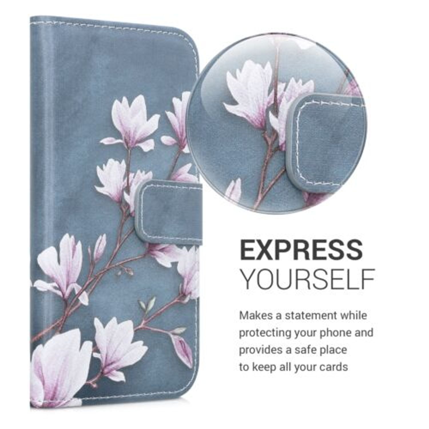Husa pentru Google Pixel 2, Piele ecologica, Multicolor, 52957.01 fotografia produsului View 6 L