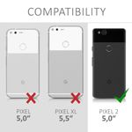 Husa pentru Google Pixel 2, Textil, Roz, 43082.10 fotografia produsului View 6 S