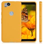 Husa pentru Google Pixel 2, Silicon, Galben, 43081.143 fotografia produsului View 2 S