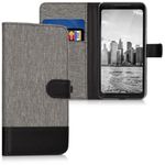 Husa pentru Google Pixel 2 XL, Textil, Gri, 43355.22 fotografia produsului