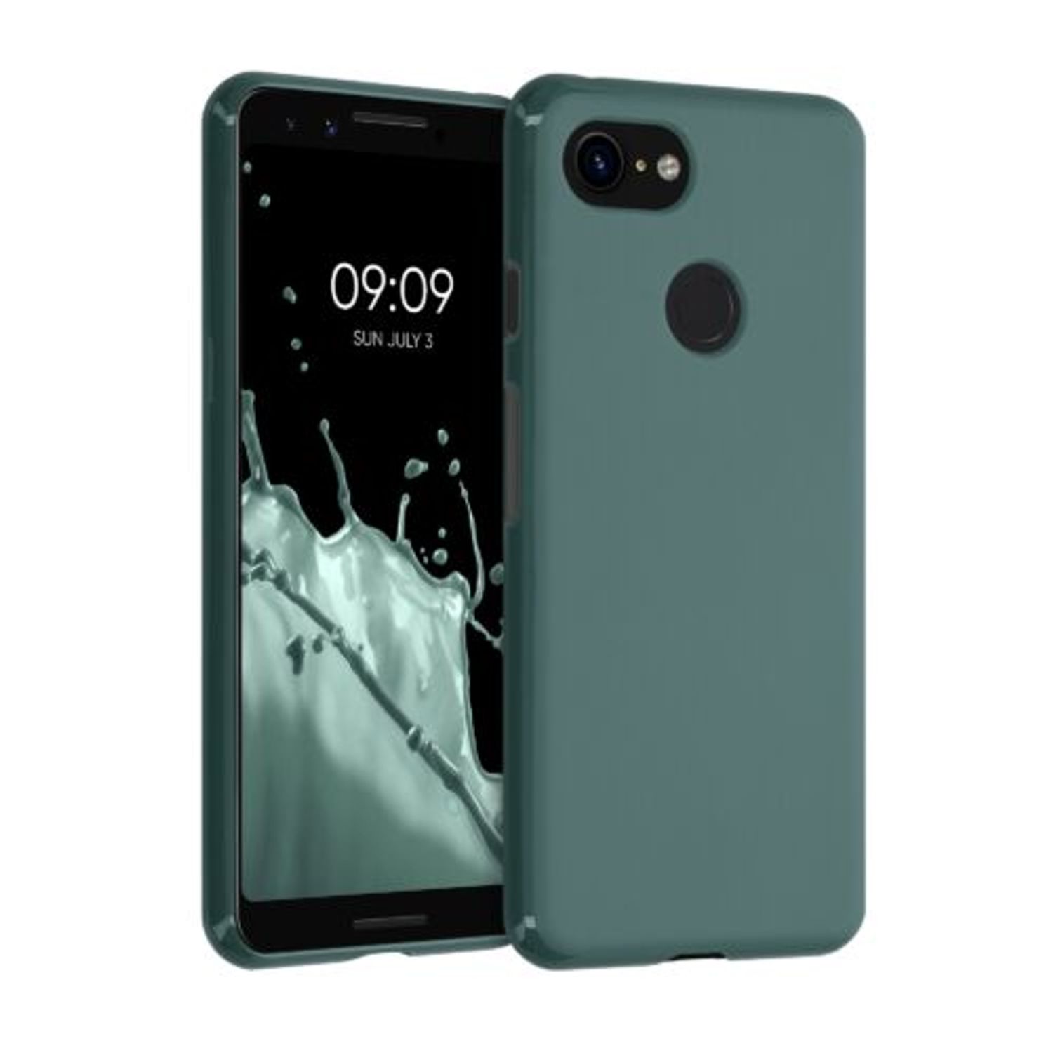 Husa pentru Google Pixel 3, Silicon, Verde, 45967.171 fotografia produsului
