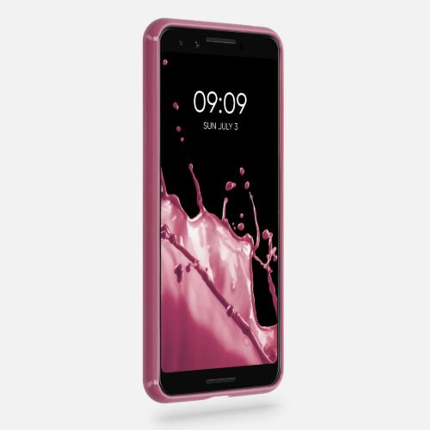 Husa pentru Google Pixel 3, Silicon, Roz, 45967.167 fotografia produsului View 5 L