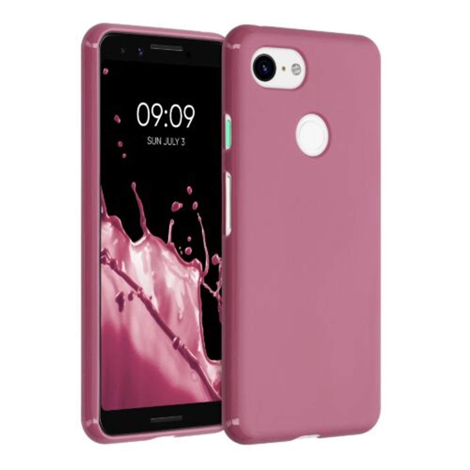 Husa pentru Google Pixel 3, Silicon, Roz, 45967.167 fotografia produsului