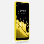 Husa pentru Google Pixel 3, Silicon, Galben, 45967.165 fotografia produsului View 3 S