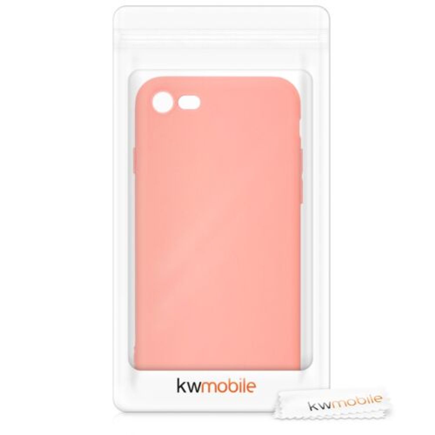 Husa pentru Apple iPhone 8/iPhone 7/iPhone SE 2, Silicon, Roz, 39458.56 fotografia produsului View 7 L