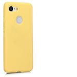 Husa pentru Google Pixel 3, Silicon, Galben, 45967.49 fotografia produsului View 8 S