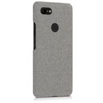 Husa pentru Google Pixel 3 XL, Textil, Gri, 46738.25 fotografia produsului View 15 S