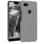 Husa pentru Google Pixel 3 XL, Textil, Gri, 46738.25 fotografia produsului View 18 S