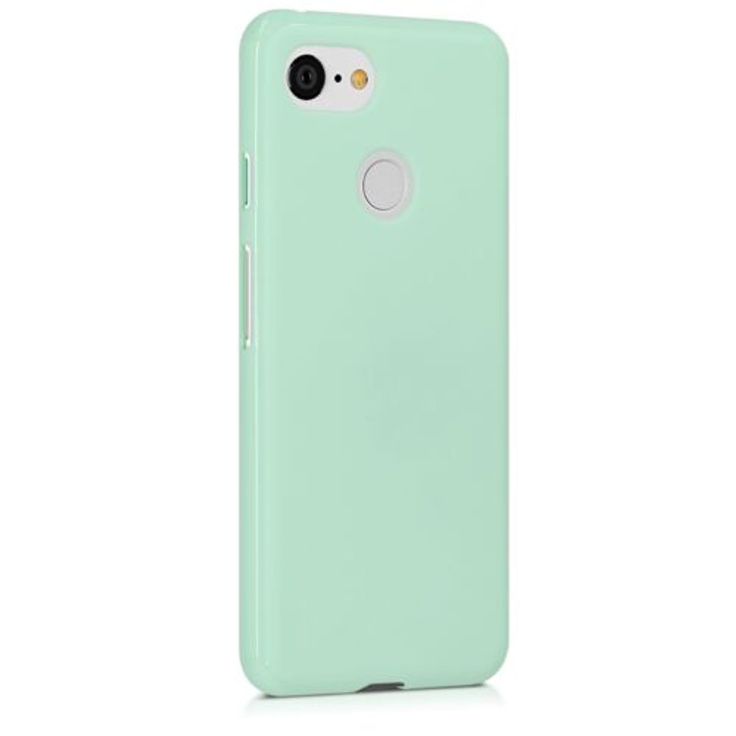 Husa pentru Google Pixel 3, Silicon, Verde, 45967.50 fotografia produsului View 8 L