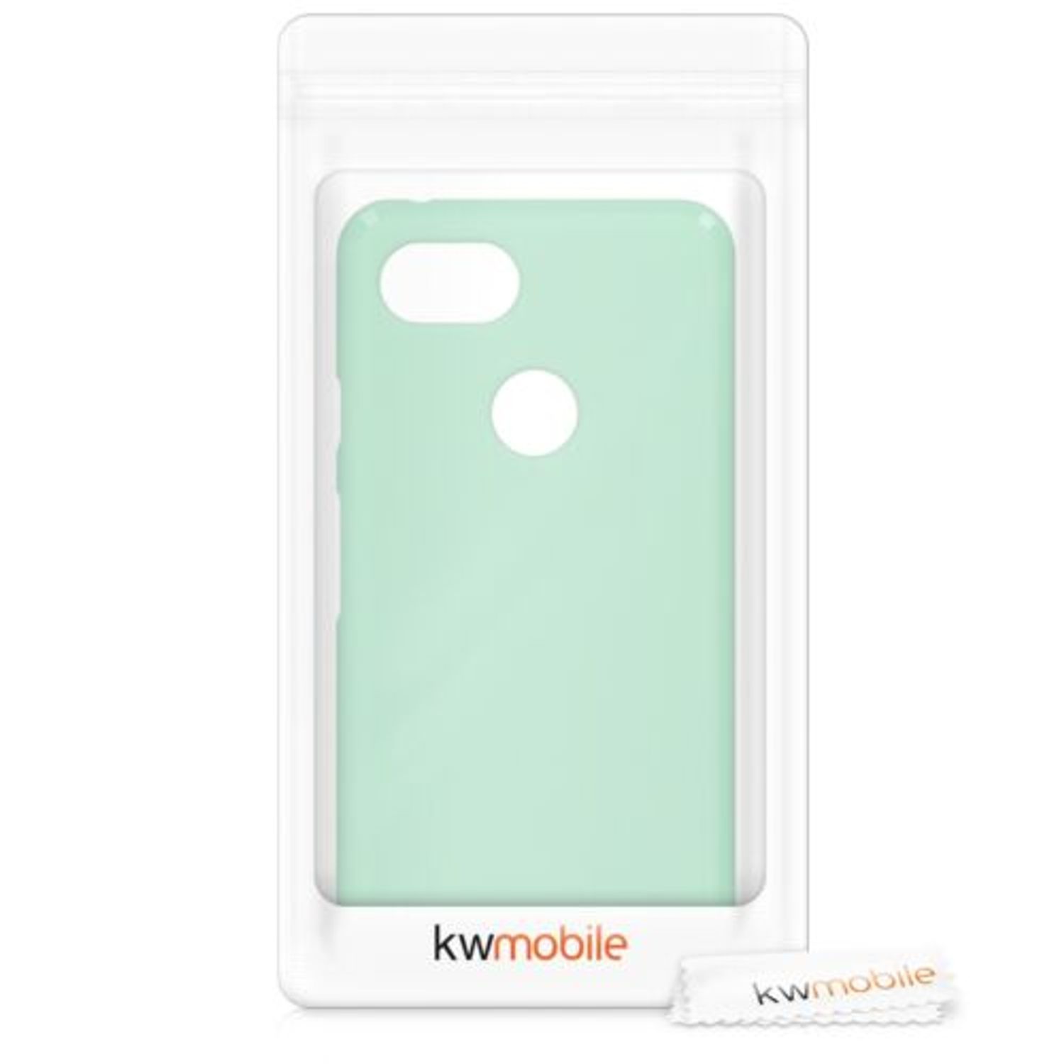 Husa pentru Google Pixel 3, Silicon, Verde, 45967.50 fotografia produsului View 7 L