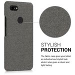 Husa pentru Google Pixel 3 XL, Textil, Gri, 46738.22 fotografia produsului View 4 S