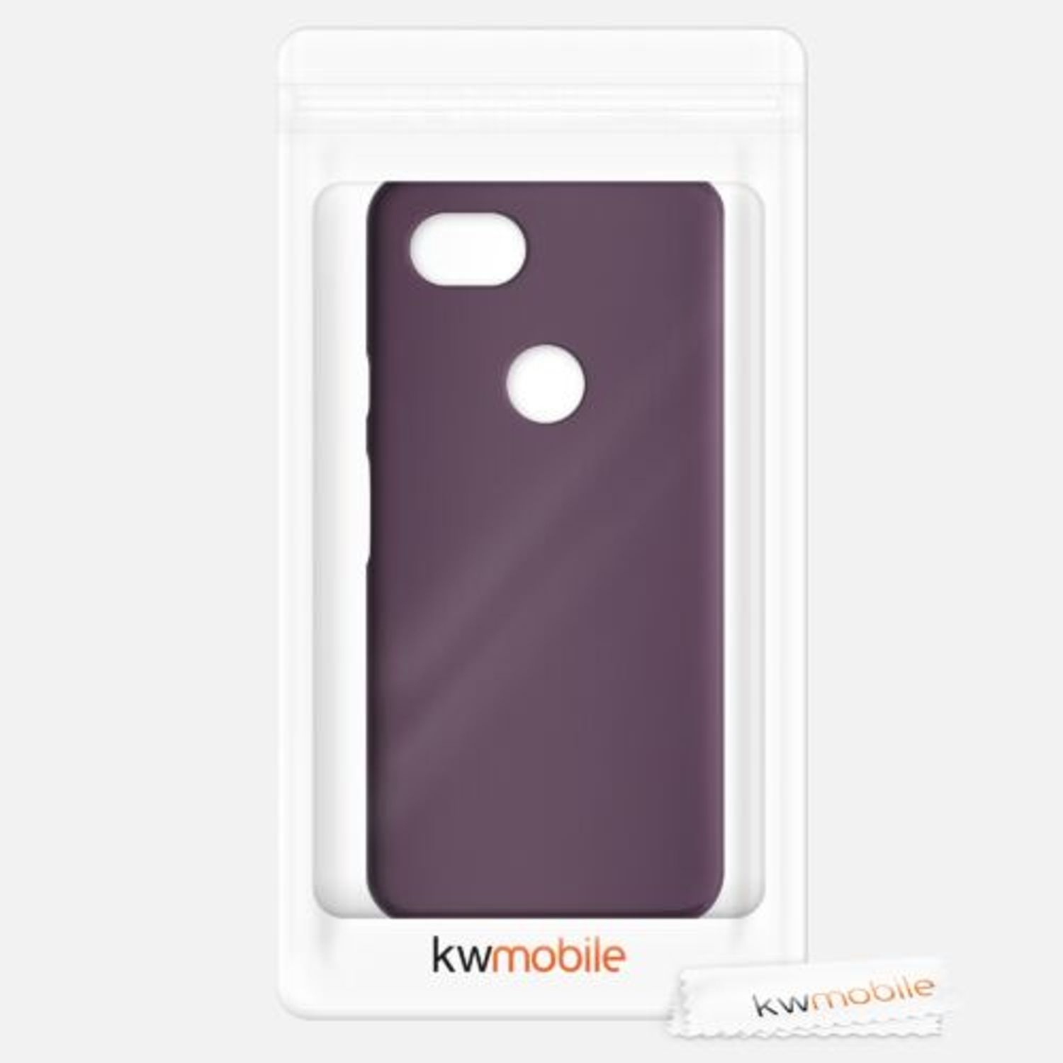 Husa pentru Google Pixel 3a, Silicon, Mov, 47590.197 fotografia produsului View 7 L