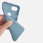 Husa pentru Google Pixel 3a, Silicon, Albastru, 47590.206 fotografia produsului View 7 S