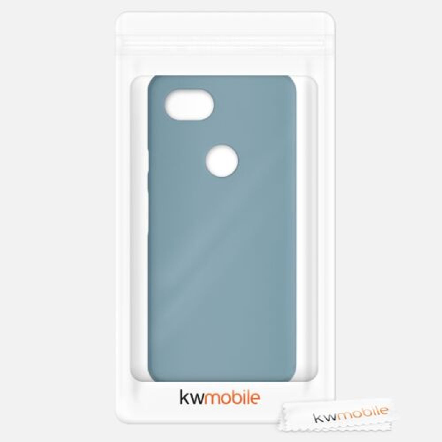Husa pentru Google Pixel 3a, Silicon, Albastru, 47590.206 fotografia produsului View 8 L