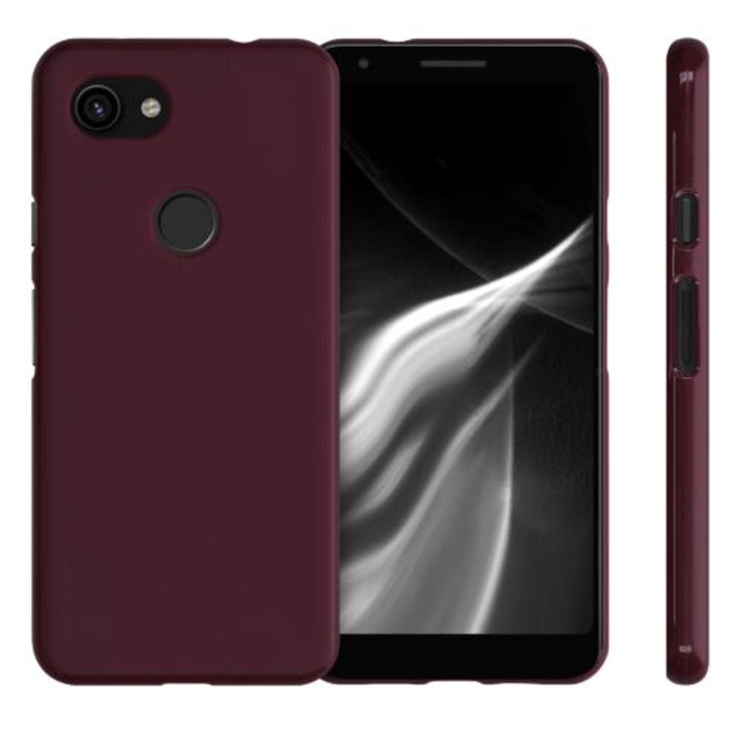 Husa pentru Google Pixel 3a, Silicon, Rosu, 47590.190 fotografia produsului View 2 L