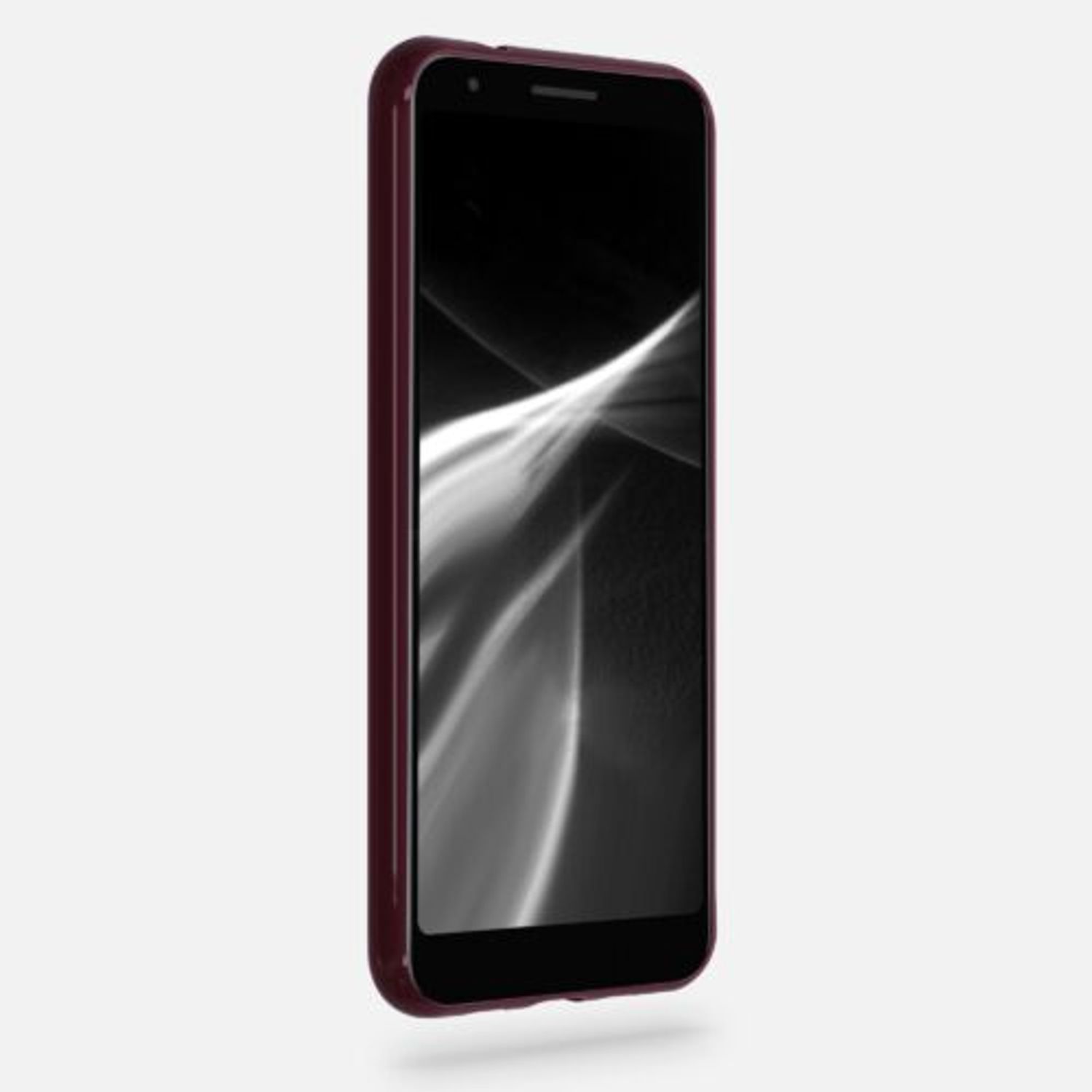Husa pentru Google Pixel 3a, Silicon, Rosu, 47590.190 fotografia produsului View 3 L