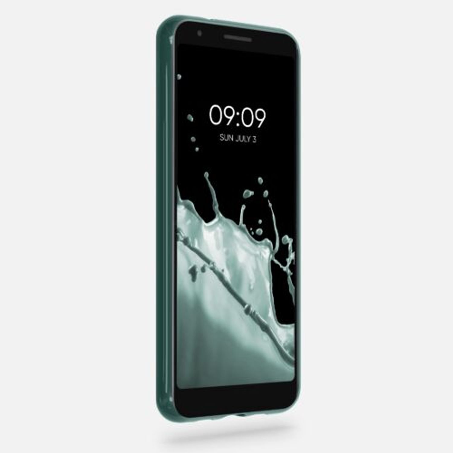 Husa pentru Google Pixel 3a, Silicon, Verde, 47590.171 fotografia produsului View 12 L